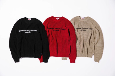 Supreme x COMME des GARÇONS SHIRT 2018 秋季联名系列