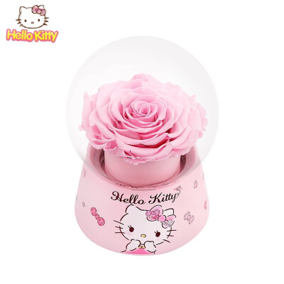 超级喜欢hello Kitty，有喜欢的朋友吗？这些是hello Kitty永生花蓝牙音箱～