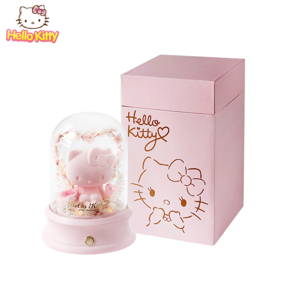 hello Kitty永生花，都很美～