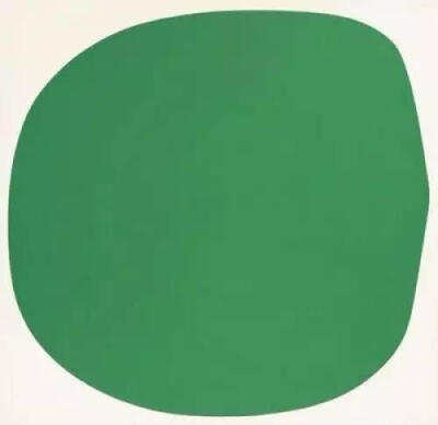 Ellsworth Kelly 的作品《绿白》