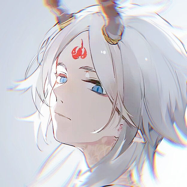 择栖自截头像一目连