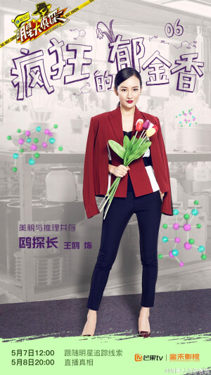 明星大侦探个人海报