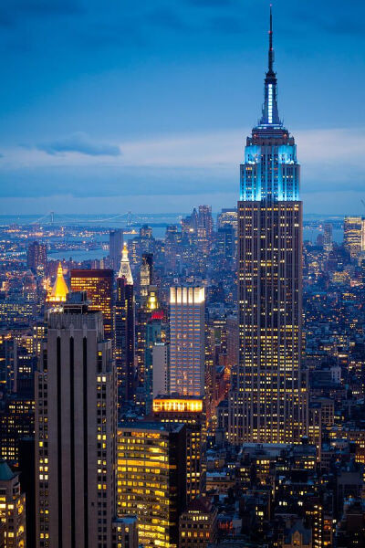 ~~Empire State Building By Night ~ NYC, New York by Inge Johnsson~~