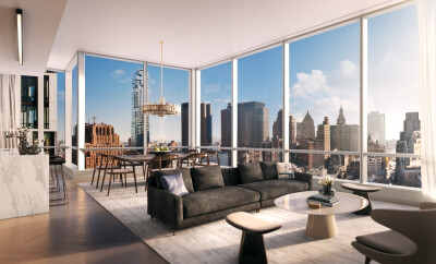 111 Murray : 111 Murray, a 750' residential tower located in TriBeCa, New York City.