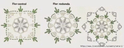 钩针钩花桌巾桌布桌垫