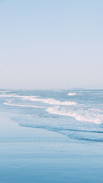 海边沙滩风景手机壁纸图片