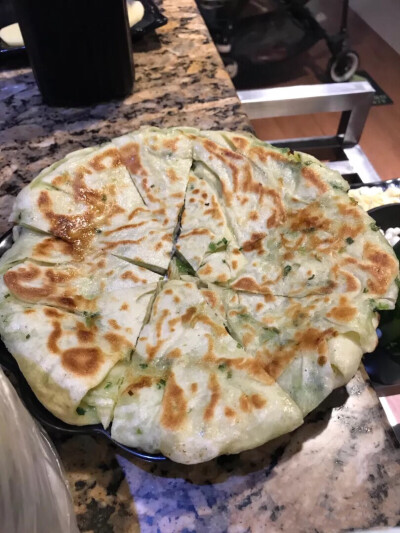 摘自网络_韭菜馅饼