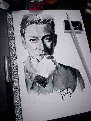 自己的水彩人物手绘