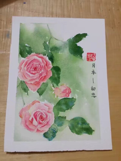 手绘花卉