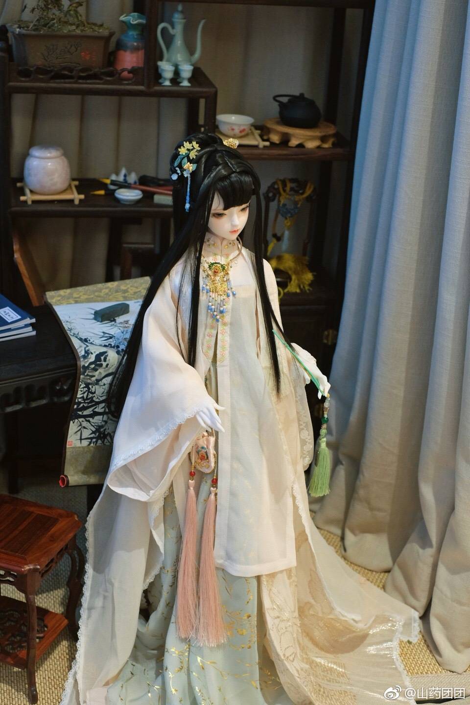 古风美人 SD娃娃 BJD 玩具 人偶 壁纸 萌物 