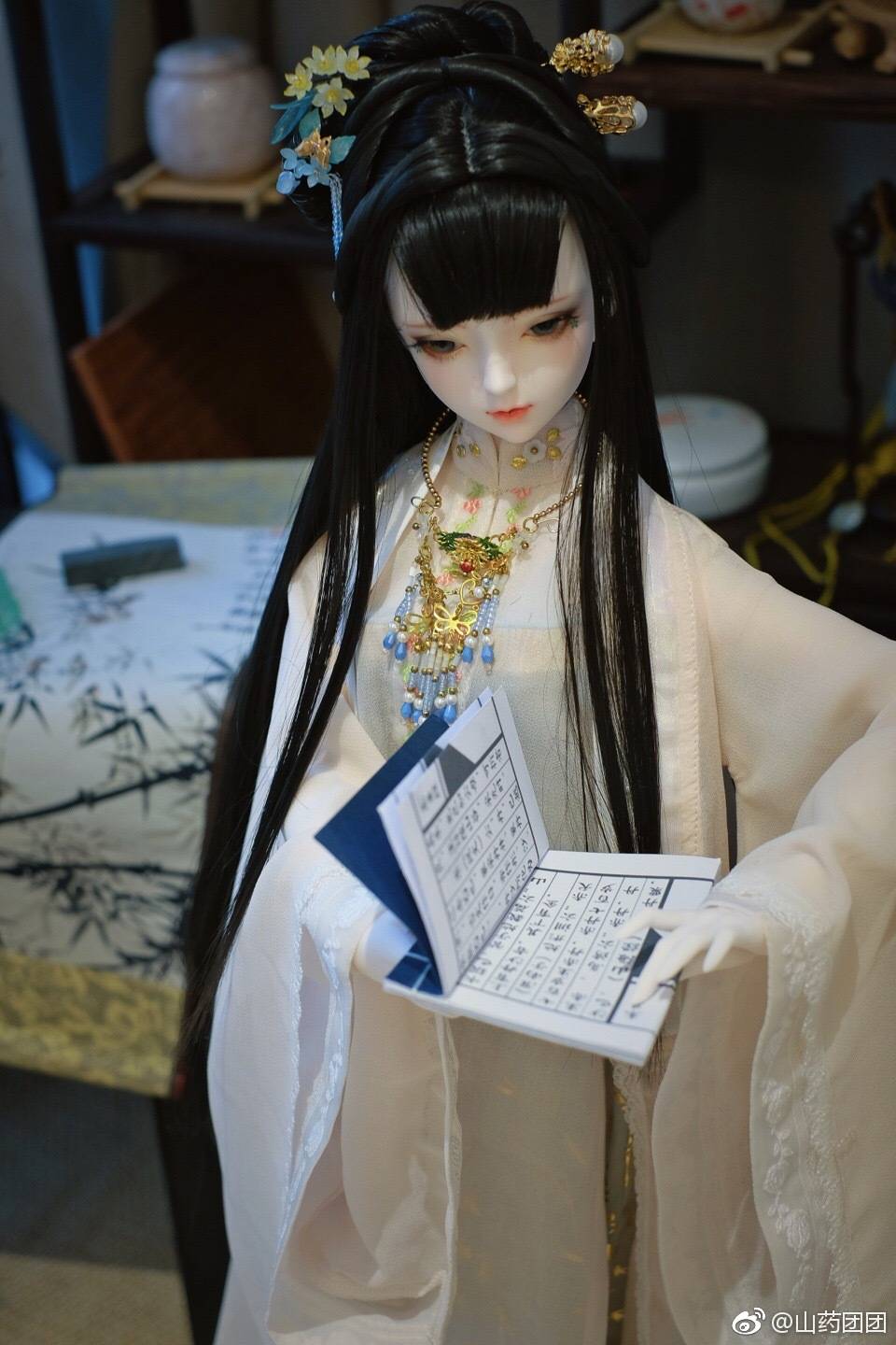 古风美人 SD娃娃 BJD 玩具 人偶 壁纸 萌物 