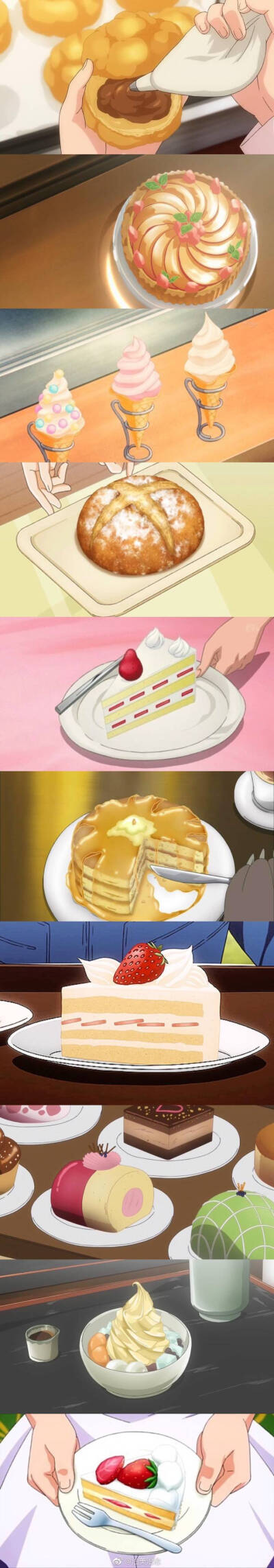 晚安啦 超喜欢这种动漫美食～