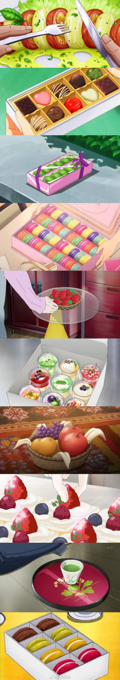 晚安啦 超喜欢这种动漫美食～