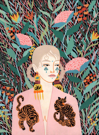 插画 . Sasha Ignatiadou