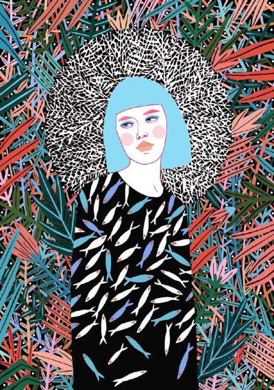 插画 . Sasha Ignatiadou