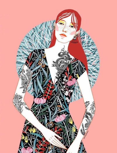 插画 . Sasha Ignatiadou