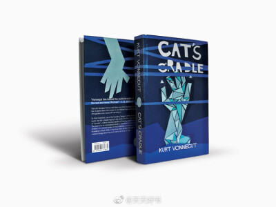 【书影】一组冯内古特的小说《猫的摇篮》封面设计，你喜欢哪个？ ​