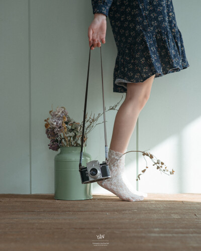 摄影师ins：yan_pic 画面下的少女