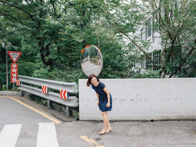 摄影师ins：yan_pic 画面下的少女