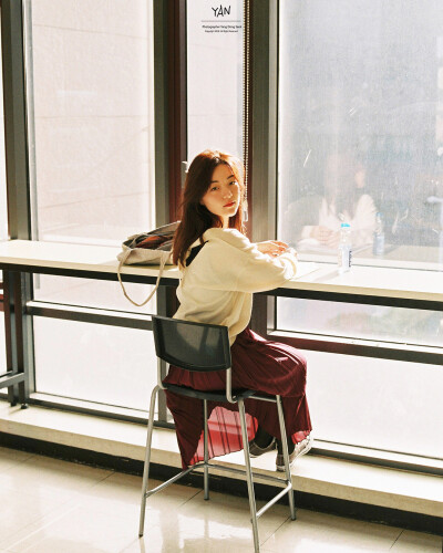 摄影师ins：yan_pic 画面下的少女