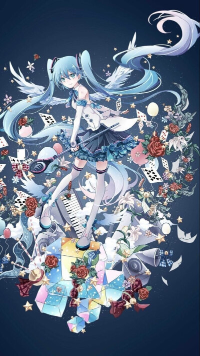 二次元#虚拟歌姬#水初音#雪初音