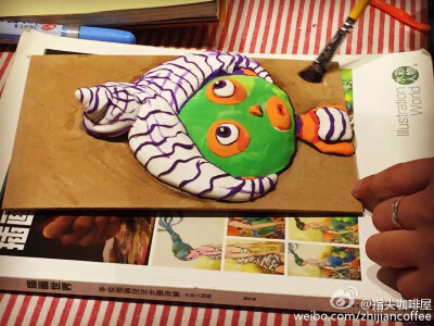 粘土画