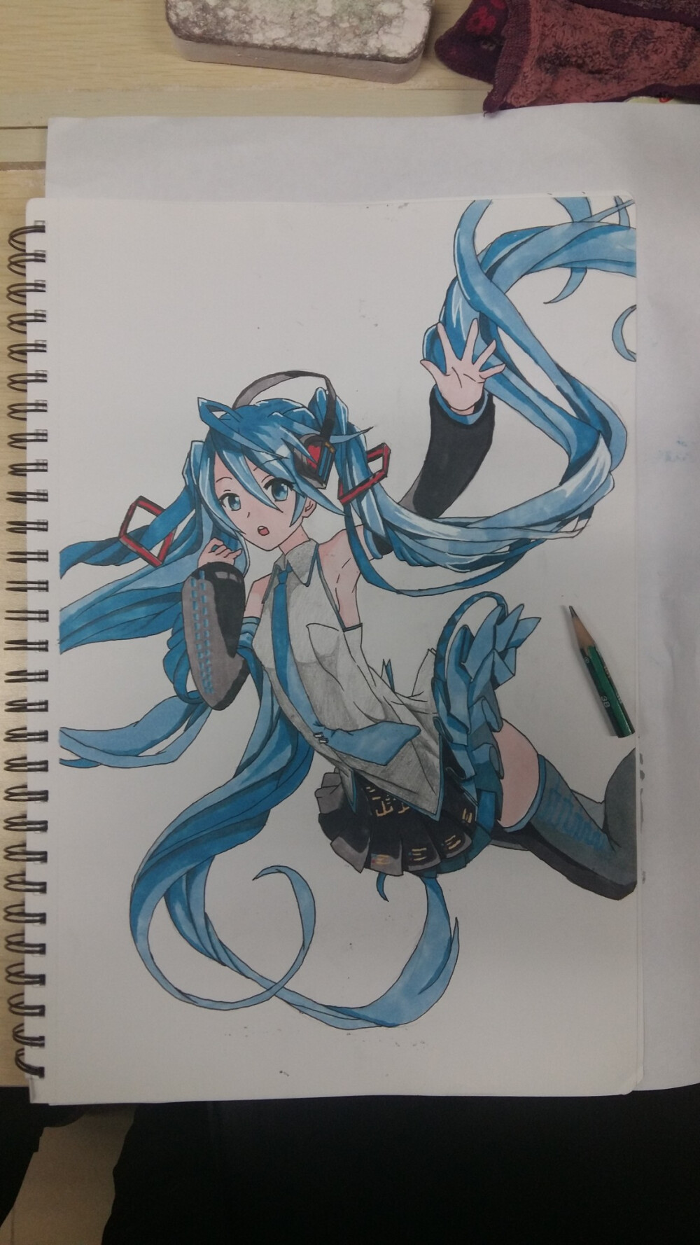 马克笔.初音