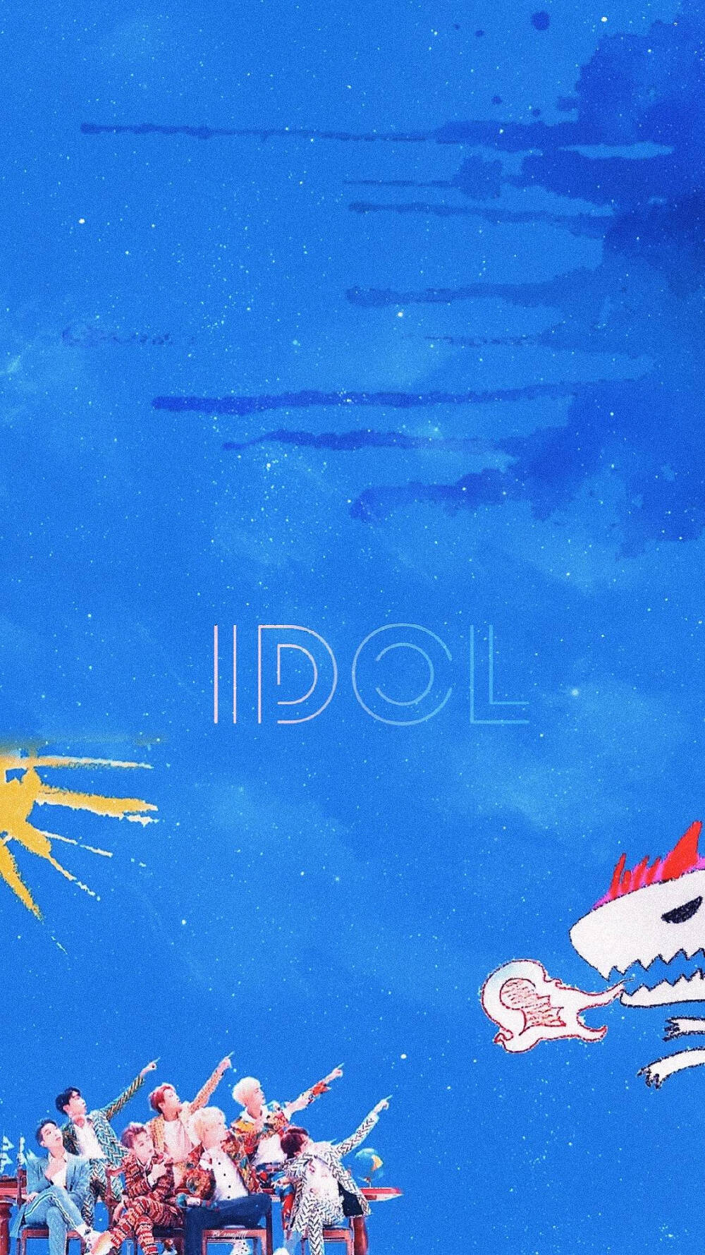 防弹少年团壁纸 IDOL