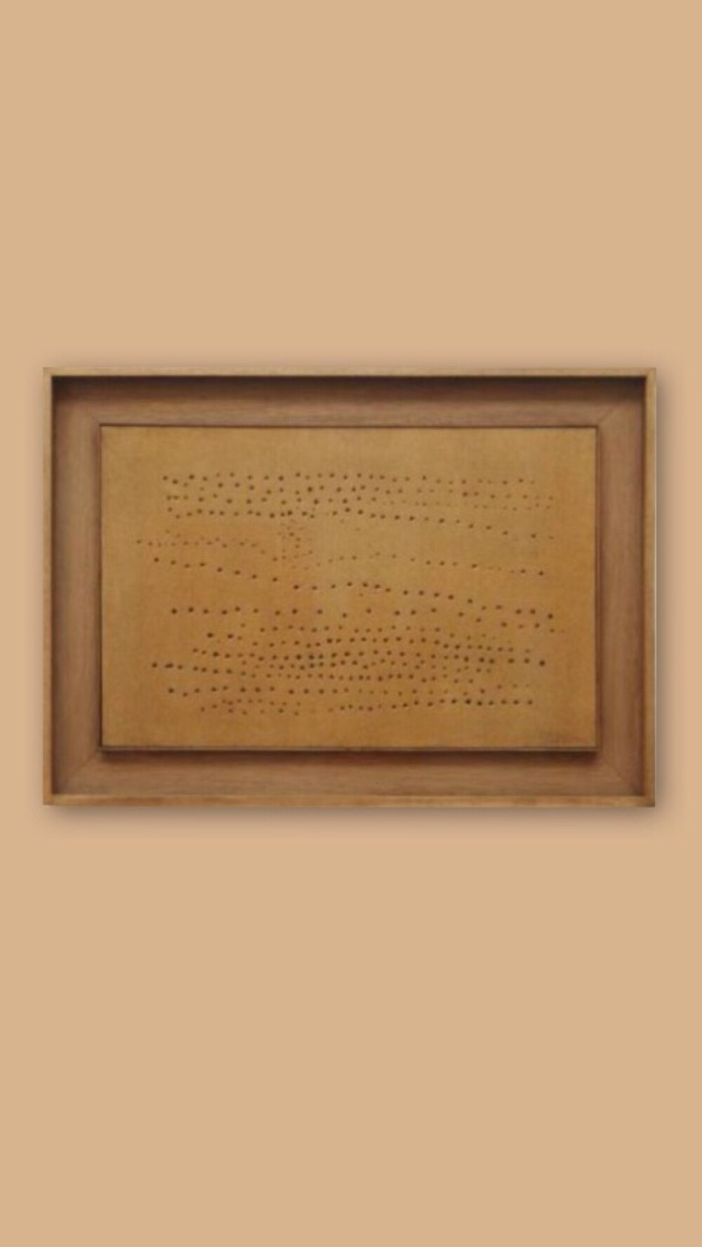 Lucio Fontana｜《Concetto spaziale, La Fine di Dio》