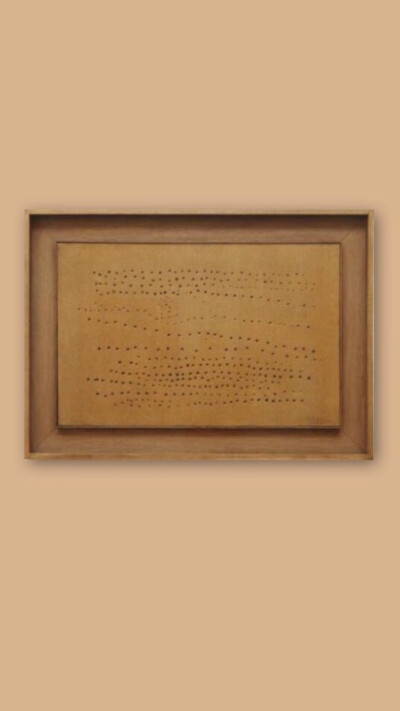 Lucio Fontana｜《Concetto spaziale, La Fine di Dio》