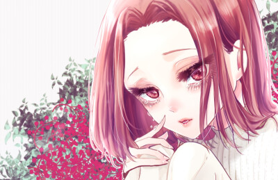 泣颜 二次元 Pixiv - 堆糖，美图壁纸兴趣社区