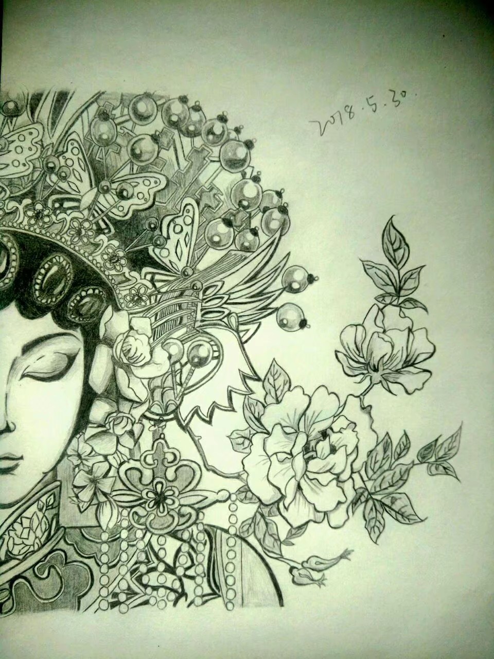 铅笔画