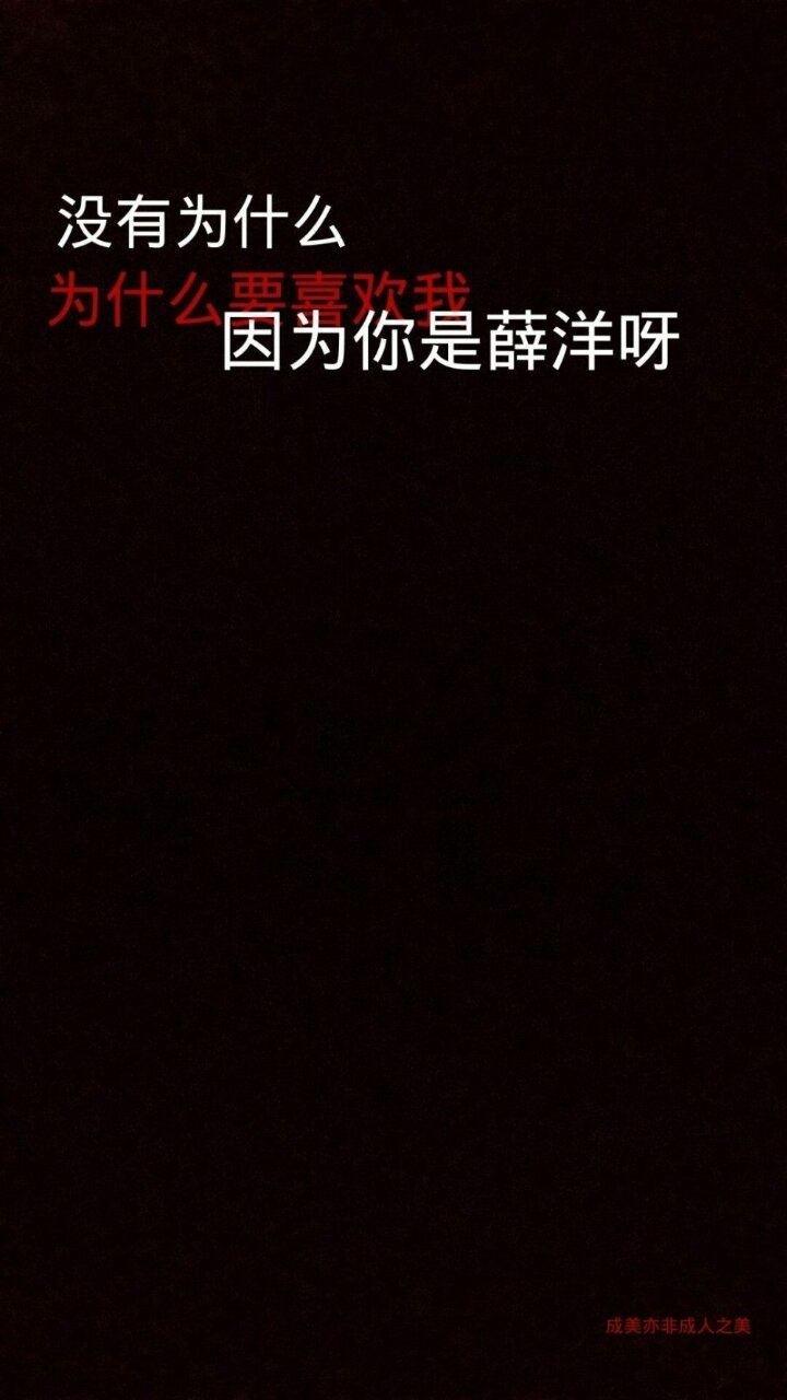 薛洋 晓星尘