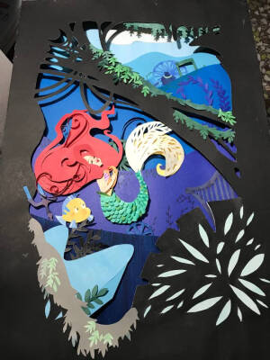 纸浮雕