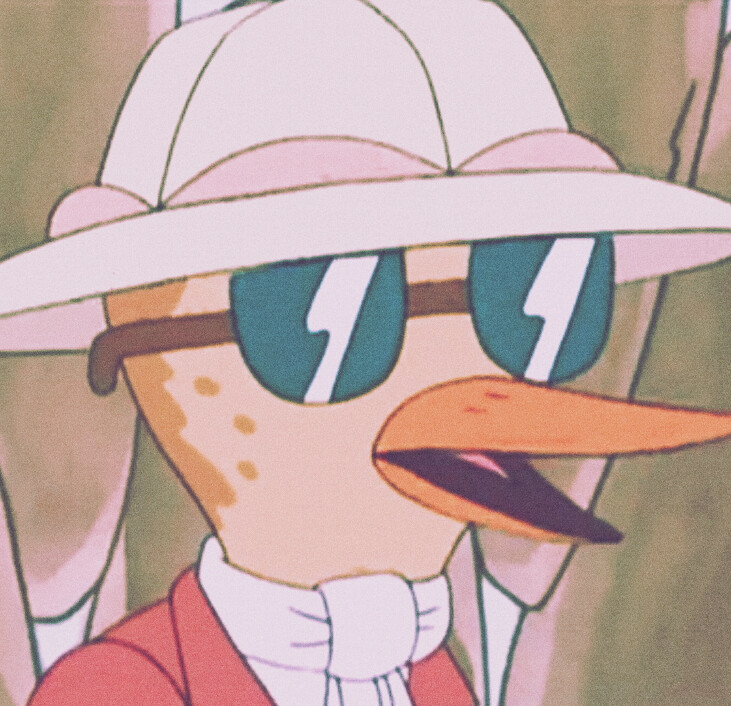 《鸭子侦探》
自截／动漫卡通情侣卡通头像
禁止任何转载