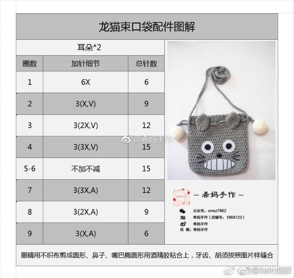 钩针图解