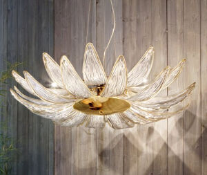 Stunning flower design light