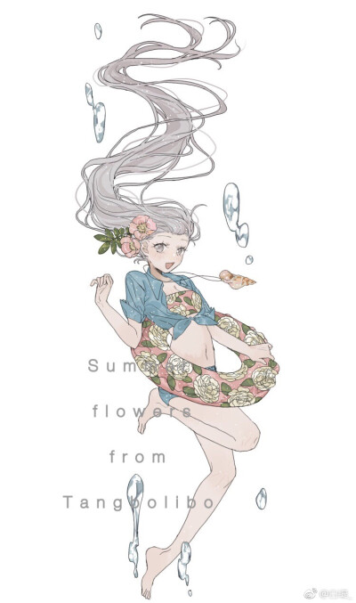 【侵删】夏日碎花_FLOWERS COLLECTION_羽化成裙
作者 白缇_
