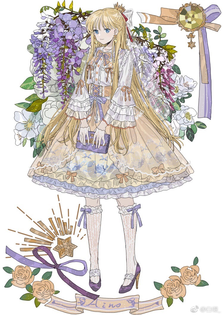 【侵删】美少女战士_FLOWERS COLLECTION_羽化成裙
作者 白缇_
