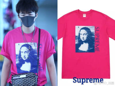 摩登兄弟刘宇宁的时装笔记
20180801 南京NKG✈️深圳SZX
T恤:18SS Supreme Mona Lisa Tee