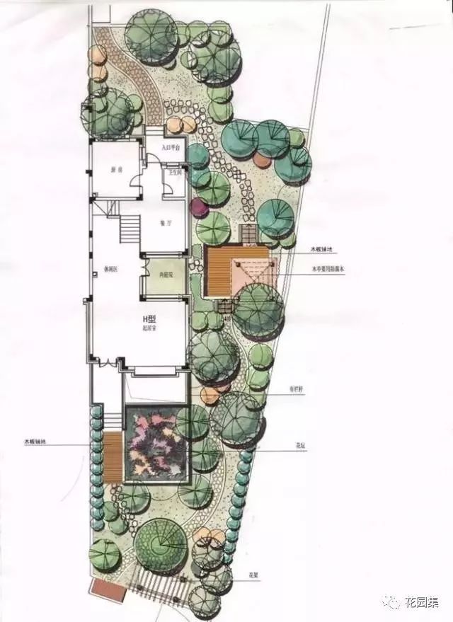 家居 庭院设计参考 花园 植物
