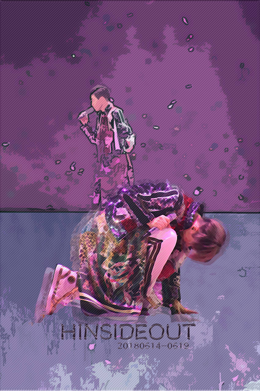 张敬轩演唱会背景靓仔作图