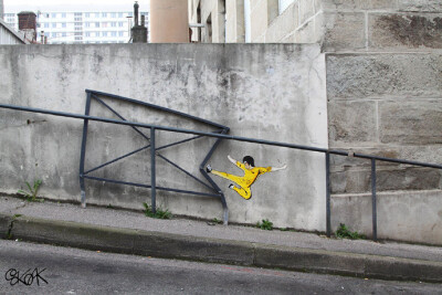 充满想象力的街头艺术 | 法国艺术家OakOak ​​​​