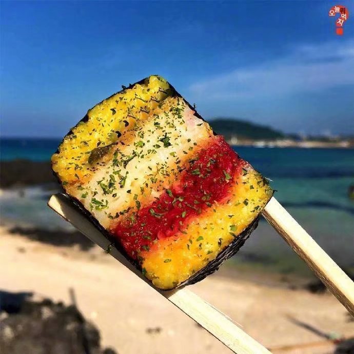 对虾紫菜包饭钟情