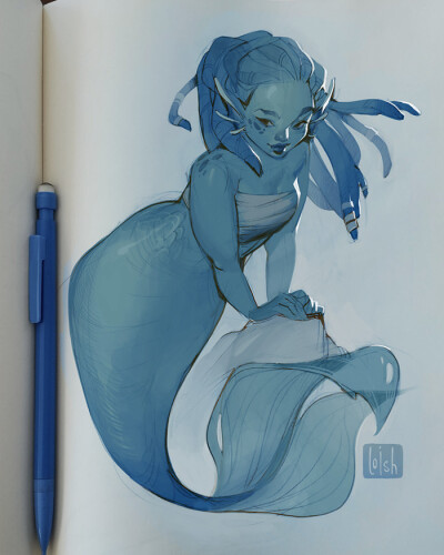 荷兰画师Lois van Baarle的一组作品。