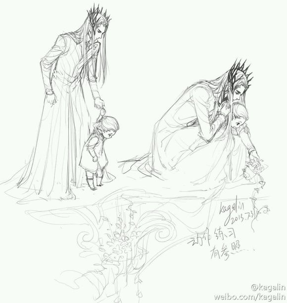 瑟兰迪尔×莱戈拉斯