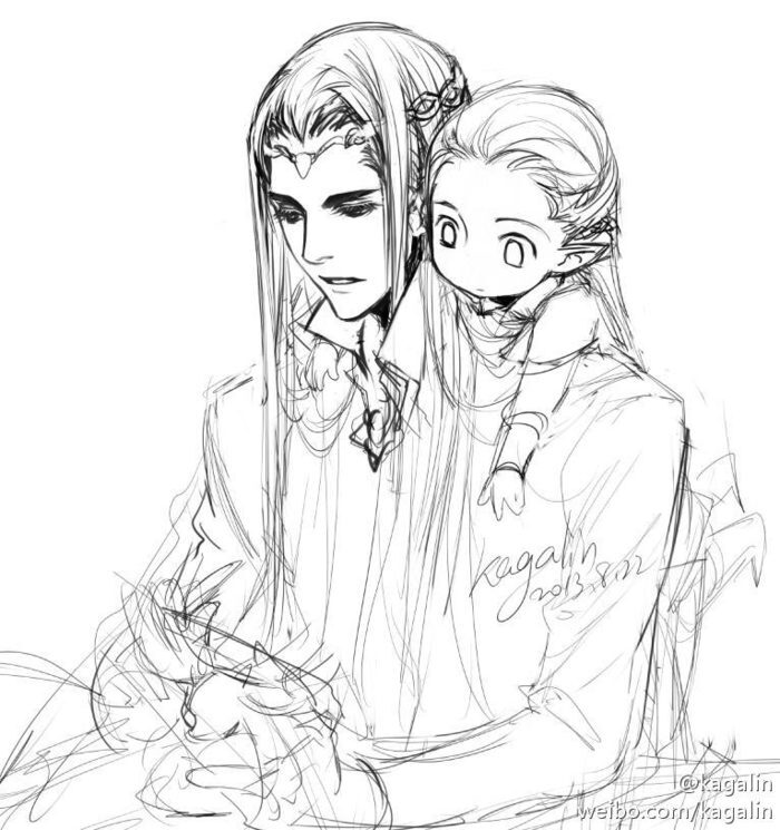 瑟兰迪尔×莱戈拉斯