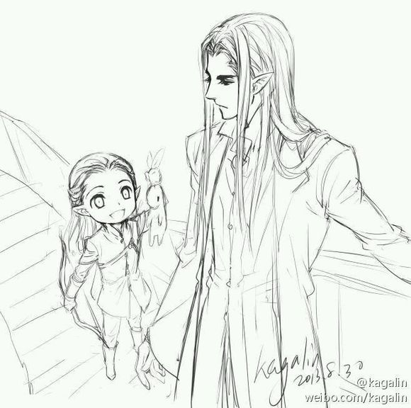 瑟兰迪尔×莱戈拉斯