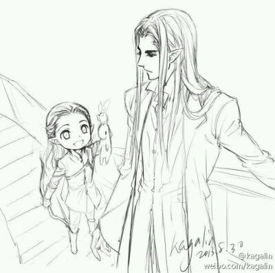 瑟兰迪尔×莱戈拉斯