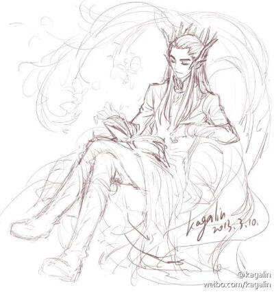 瑟兰迪尔×莱戈拉斯